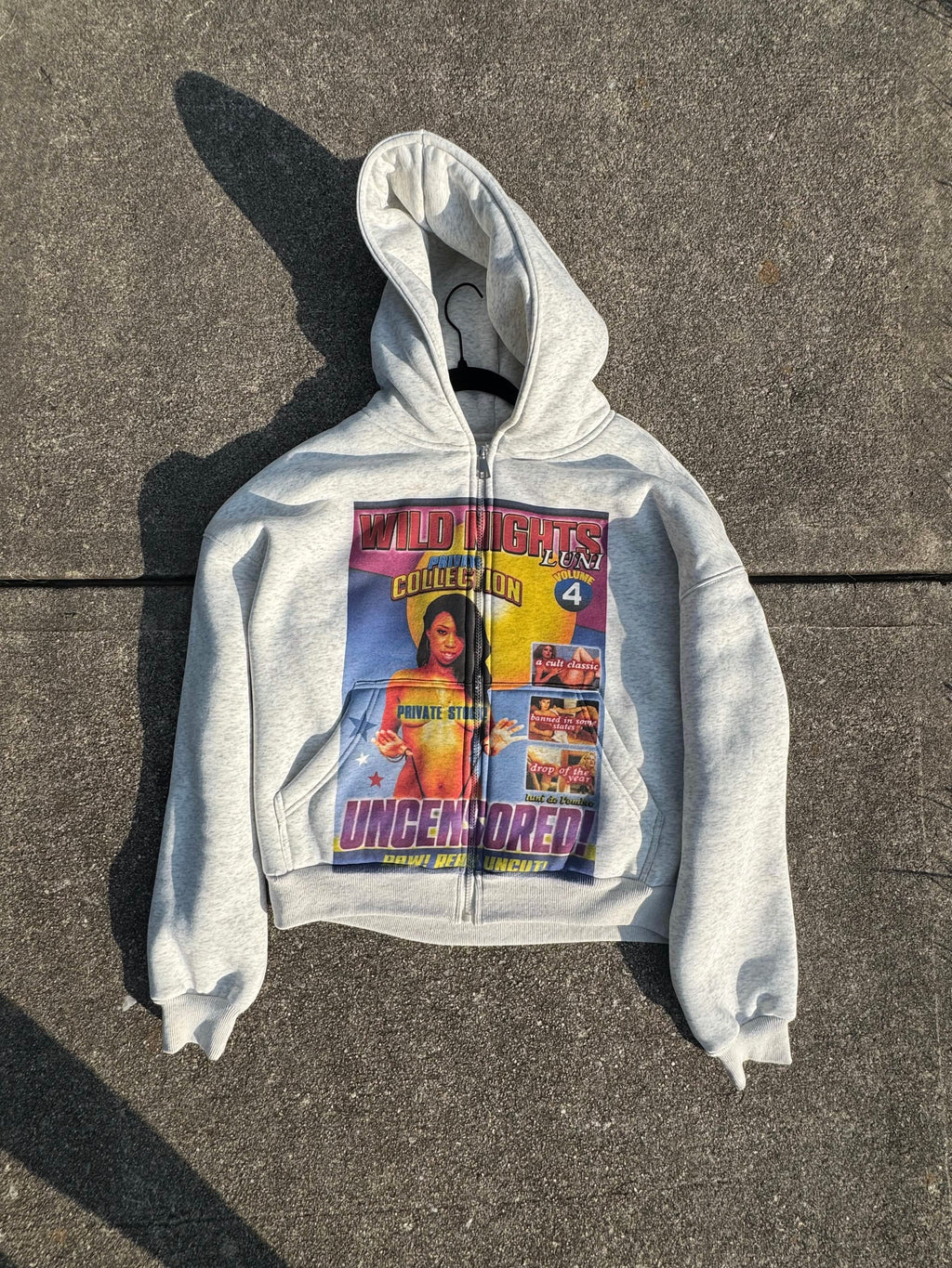 WILD NIGHTS “GREY” HOODIE