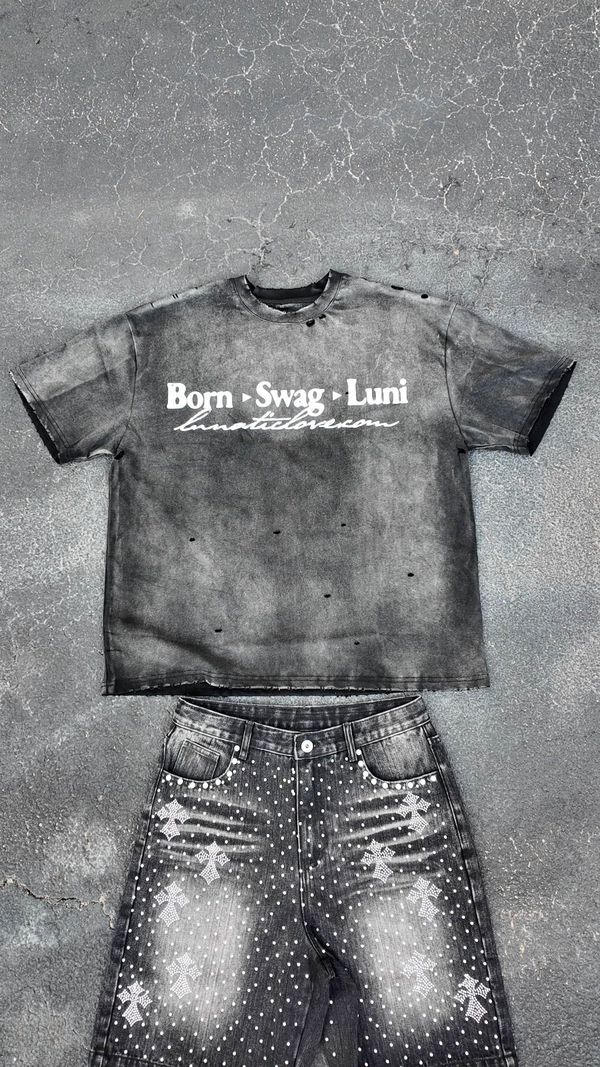 BSL WASHED “BLACK” TEE