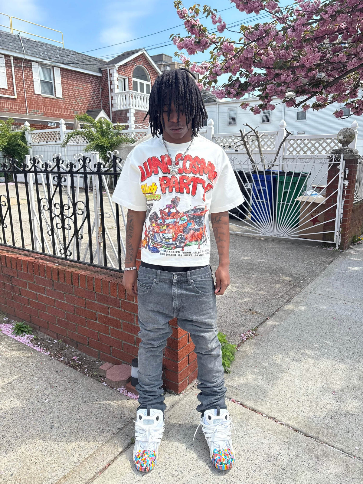 LUNIX COSMIX CLUB TEES "WHITE"