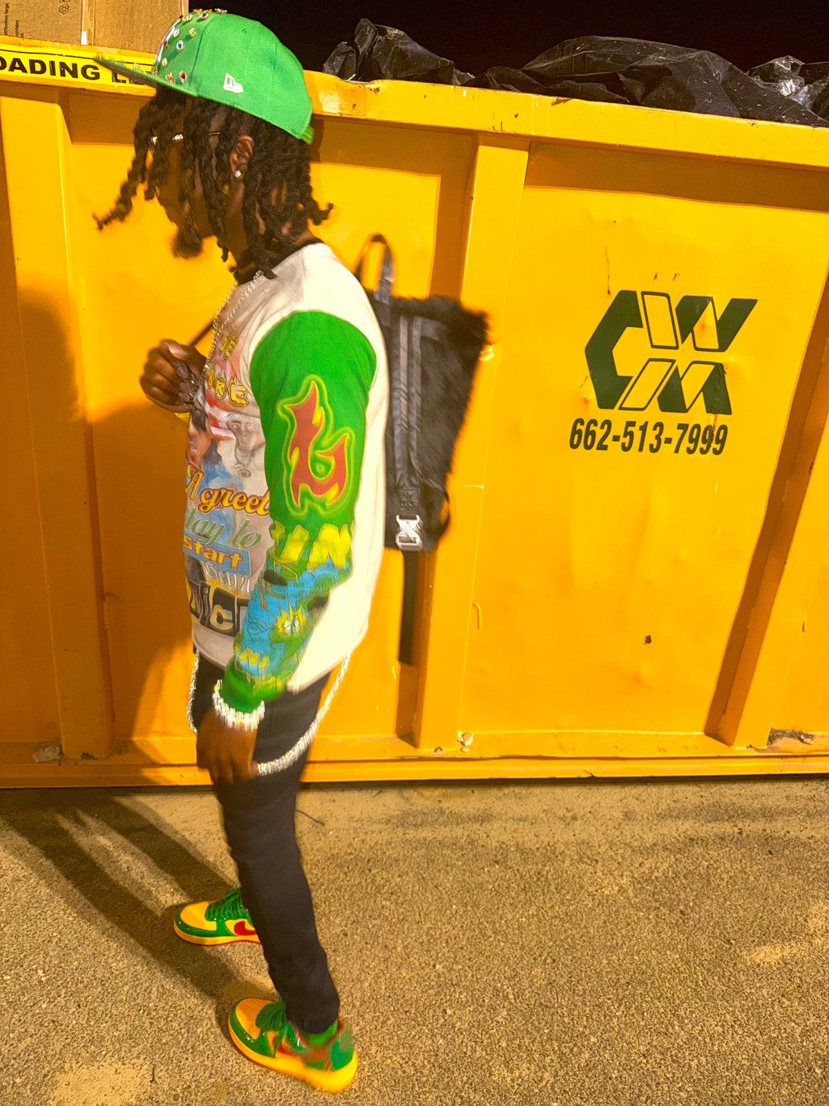 LUNI “THROWED” LONG SLEEVE