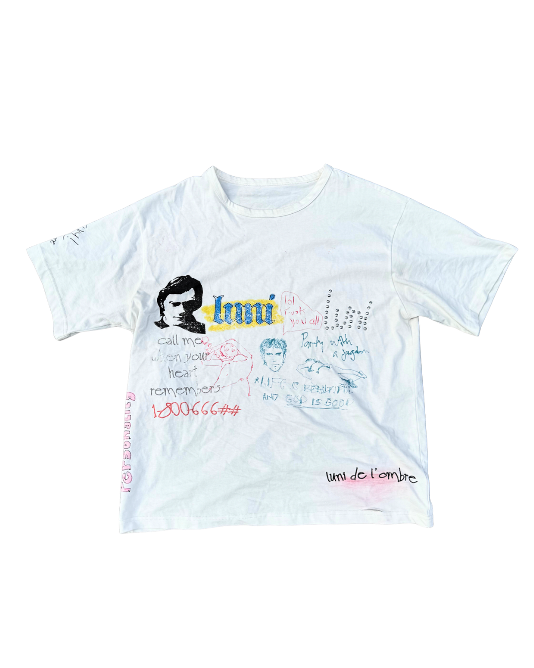 “IDC” WHITE TEE
