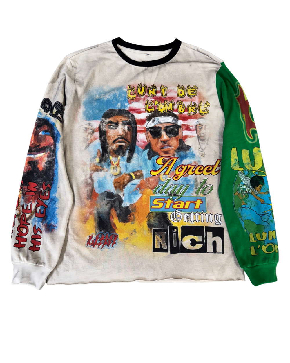 LUNI “THROWED” LONG SLEEVE