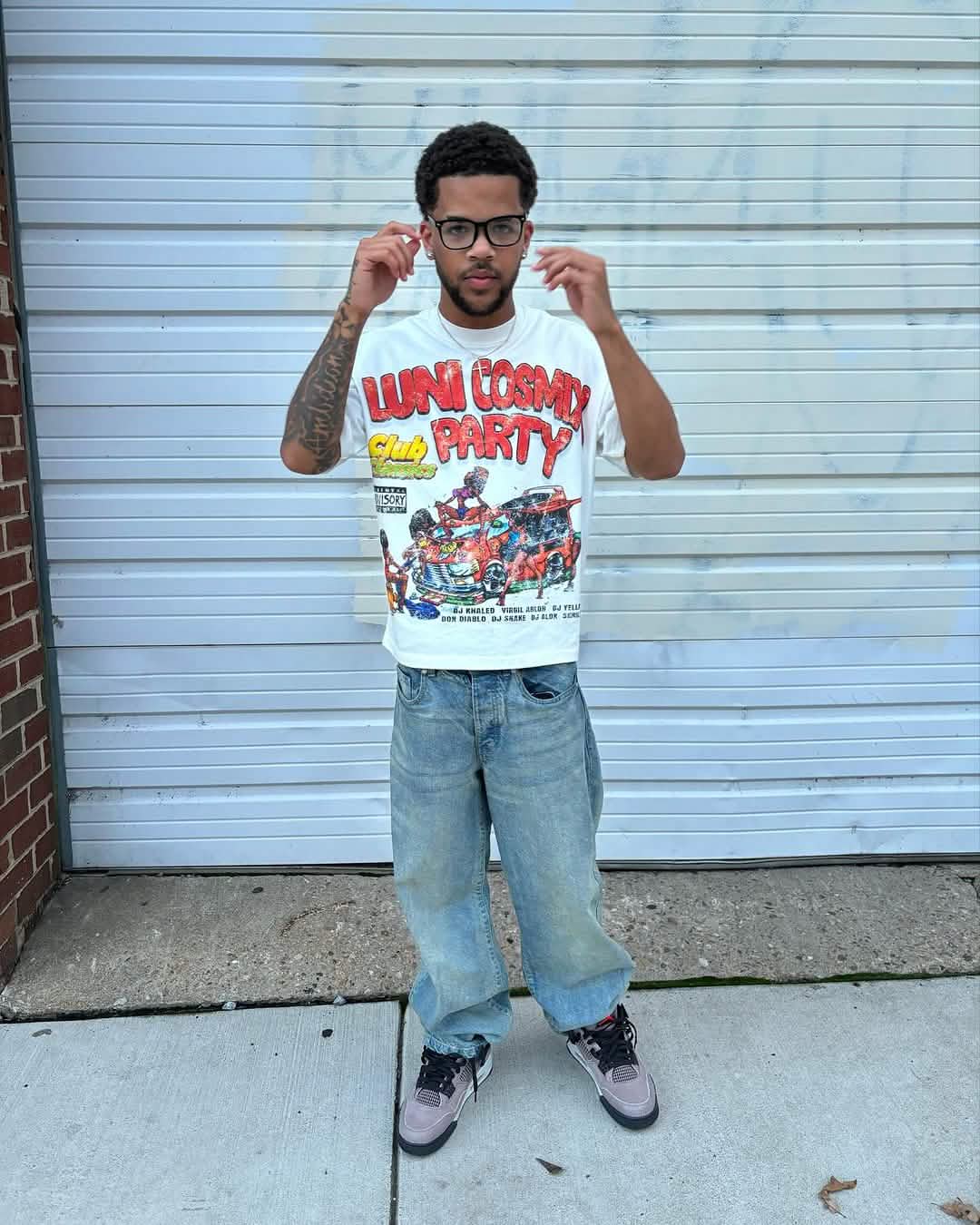 LUNIX COSMIX CLUB TEES "WHITE"