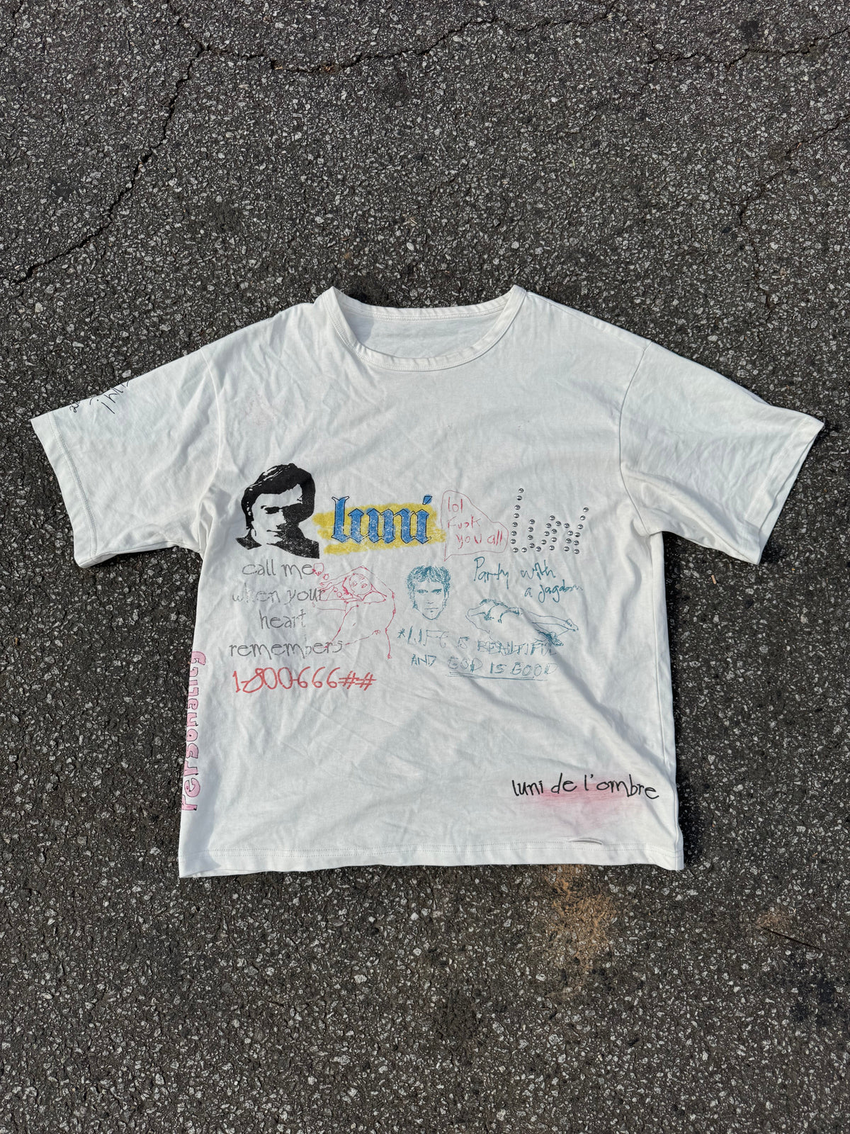 “IDC” WHITE TEE