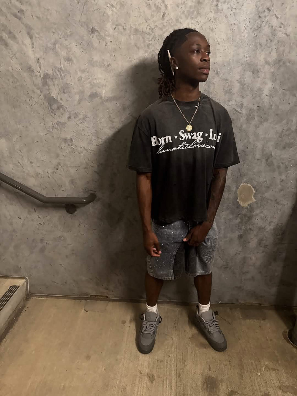 BSL WASHED “BLACK” TEE