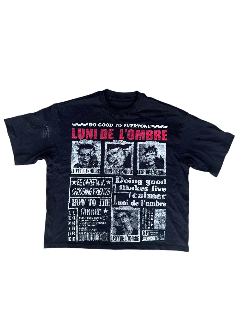 DE OMBRÉ CALM LUNI TEE
