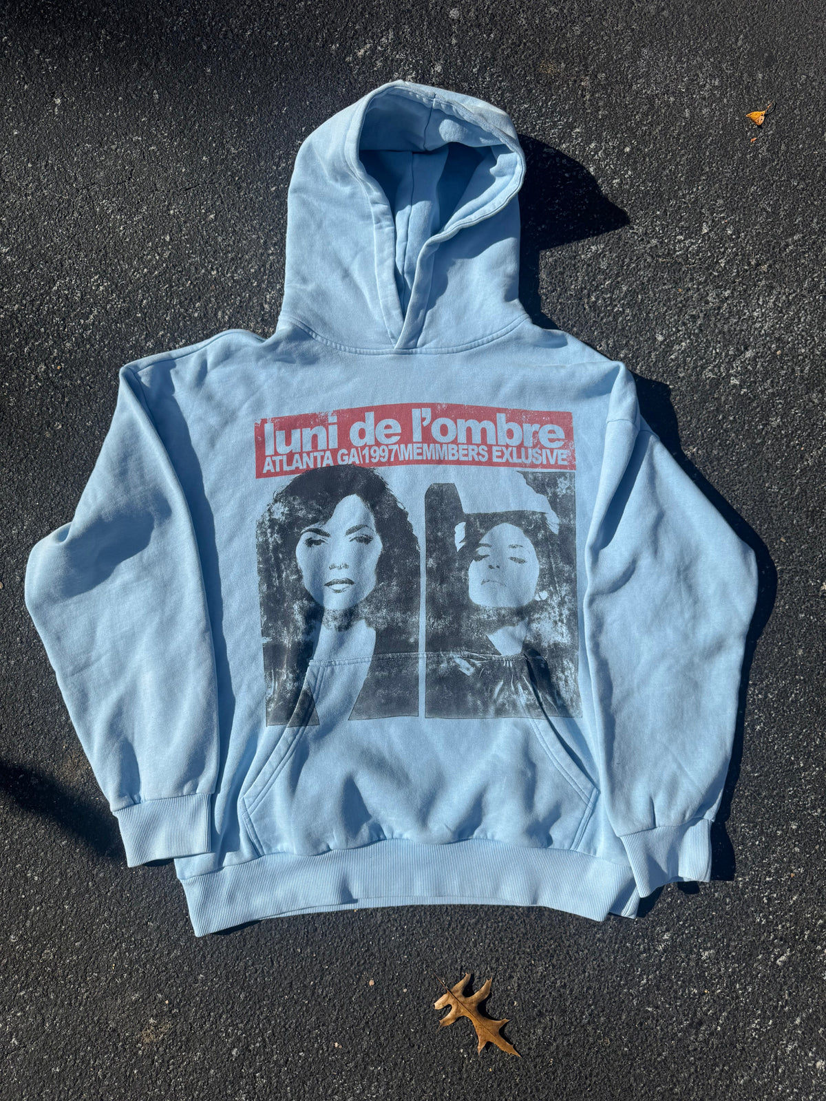 LUNI “EXCLUSIVE 02” BABY BLUE HOODIE