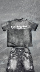 BSL WASHED “BLACK” TEE