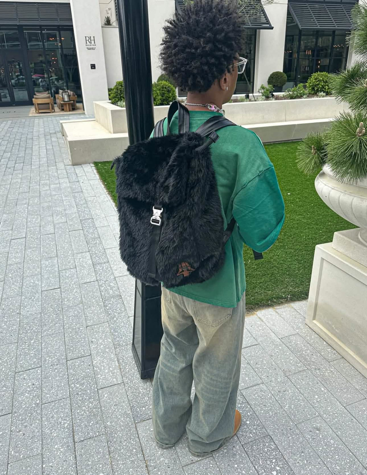 ONYX FUR LUNI BOOK-BAG