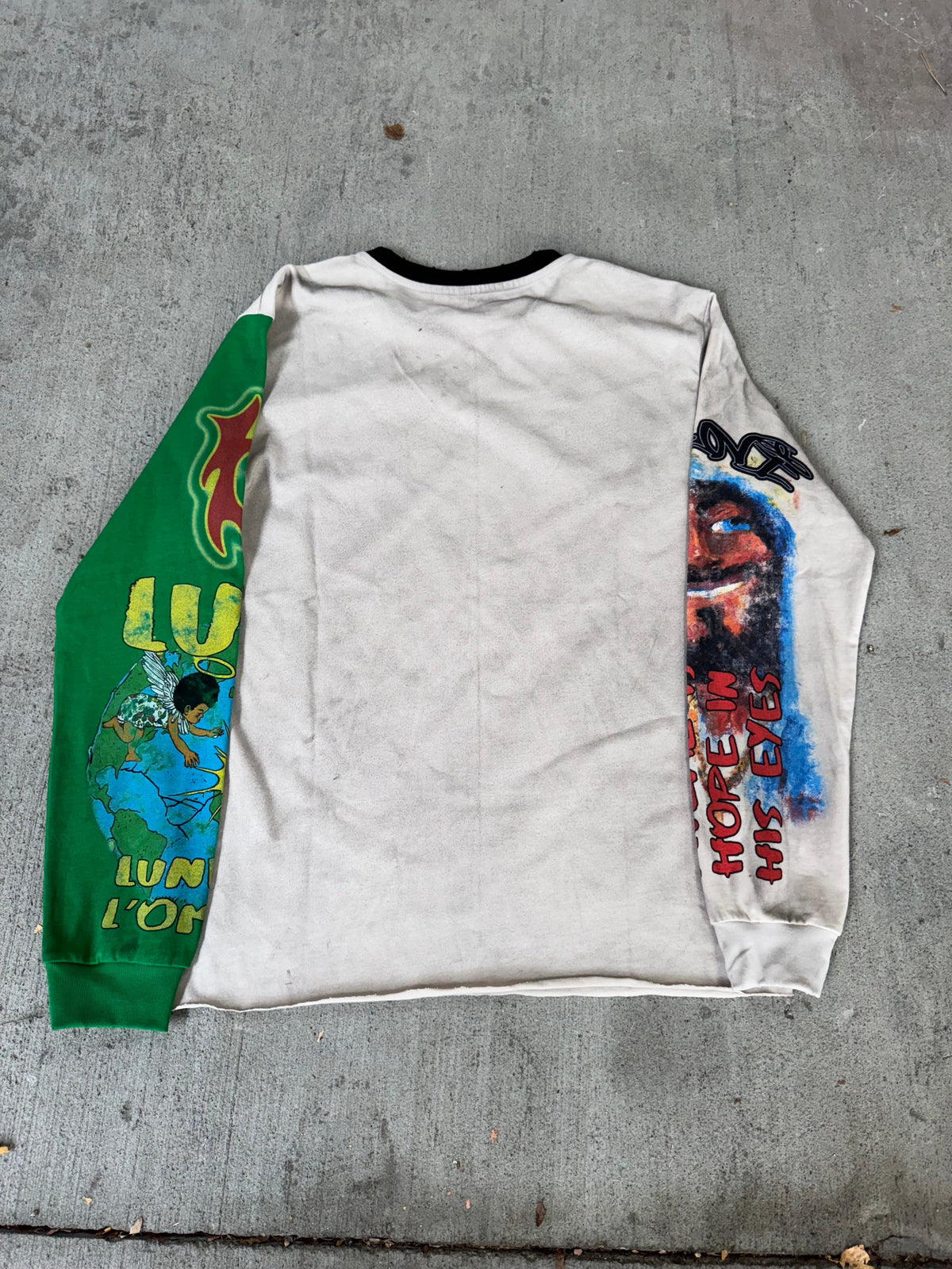 LUNI “THROWED” LONG SLEEVE