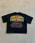 LUNI COSMIX CLUB TEES "BLACK"