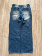 LUNI “SYN” DARK BLUE & VIOLET JEAN