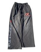 LUNI “ATH” BLACK WASHED SWEATS