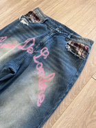 LUNI “SYN” DARK BLUE & VIOLET JEAN