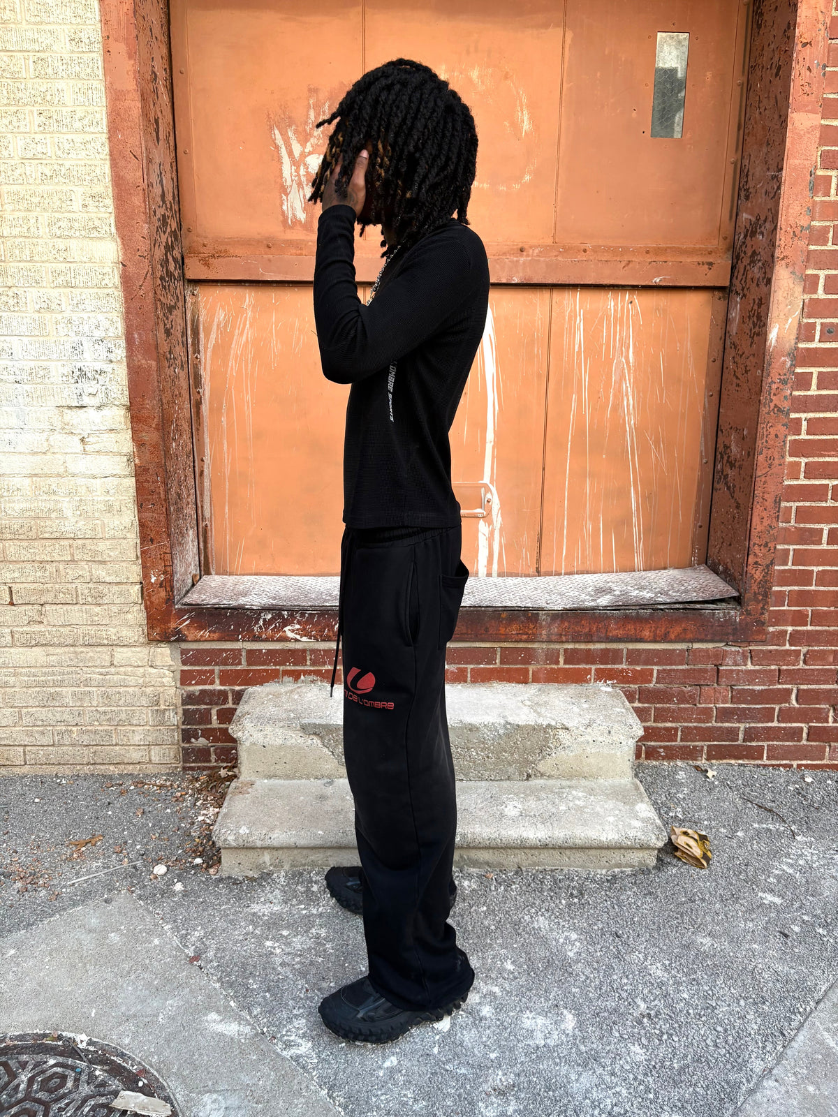 LUNI “TOO FIT” WAFFLE KNIT LONG SLEEVE