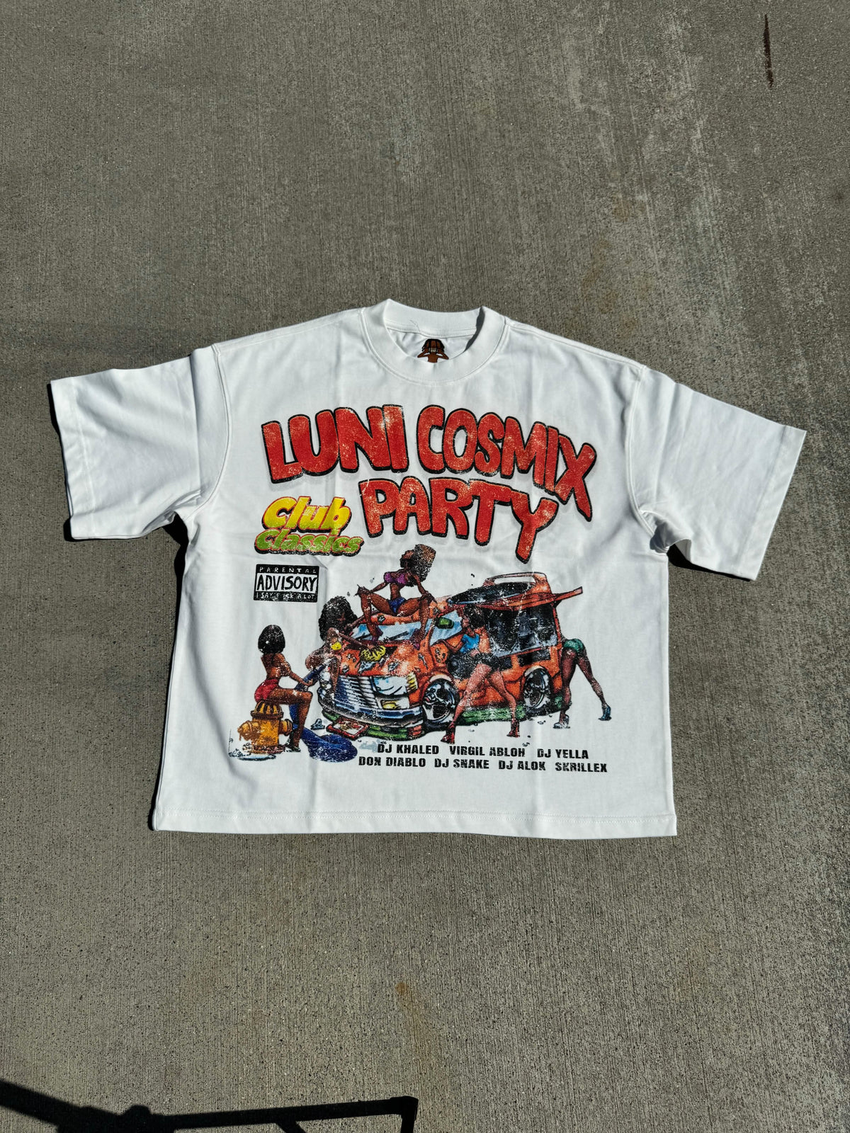 LUNIX COSMIX CLUB TEES "WHITE"
