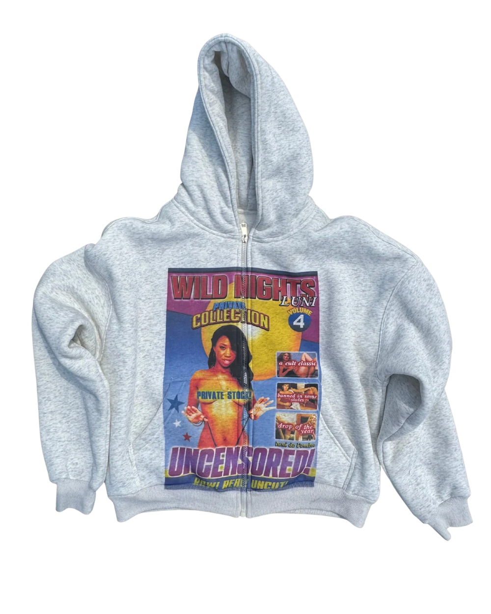 WILD NIGHTS “GREY” HOODIE