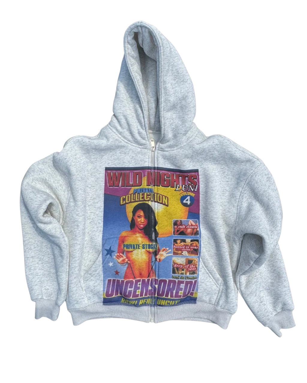 WILD NIGHTS “GREY” HOODIE